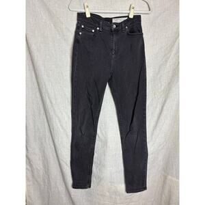 Rag & Bone New York Ankle Black Wythe Skinny Jeans Sz. 25